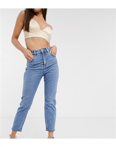 Узкие джинсы в винтажном стиле с завышенной талией ASOS DESIGN Petite farleigh Asos petite