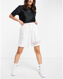 Белые шорты с логотипом и сетчатыми полосками Bellista Adidas originals