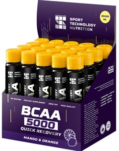 BCAA ВСАА 5000 20 х 25 мл манго апельсин Sporttech