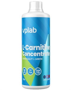 Л карнитин L Carnitine concentrate 500 мл вишня черника Vplab nutrition