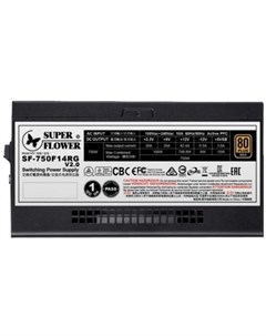 Блок питания ATX 750 Вт Leadex III Gold ARGB Pro SF 750F14RG V2 0 Super flower