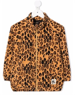 Куртка на молнии с леопардовым принтом Mini rodini