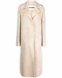 Однобортное кашемировое пальто Jil sander