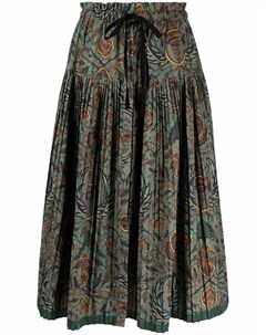 Плиссированная юбка с цветочным принтом Ulla johnson