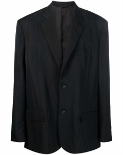 Пиджак с нашивкой логотипом Balenciaga