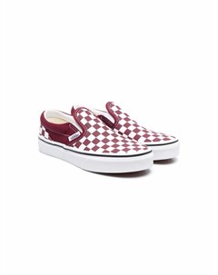 Слипоны в клетку Vans kids