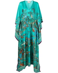Платье кимоно с цветочным принтом Mary katrantzou