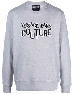 Толстовка с вышитым логотипом Versace jeans couture