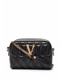 Стеганая сумка через плечо Virtus Versace