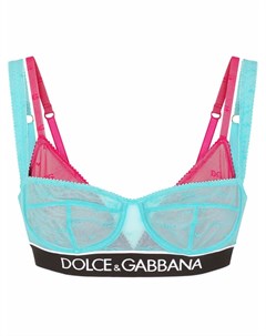 Многослойный топ бра из тюля Dolce&gabbana