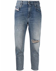 Укороченные джинсы Fayza с эффектом потертости Diesel