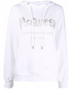 Худи с логотипом Alexander mcqueen