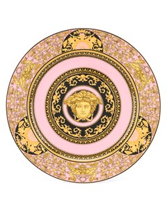 Фарфоровая тарелка с принтом Medusa Versace