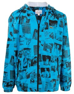 Куртка на молнии с принтом из коллаборации с Polaroid Lacoste