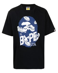 Футболка с графичным принтом A bathing ape®