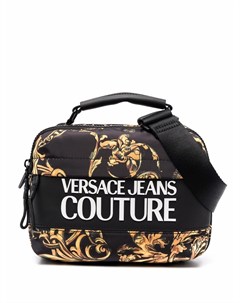 Сумка на плечо с узором Versace jeans couture