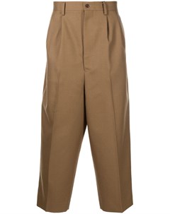 Укороченные брюки со складками Junya watanabe man