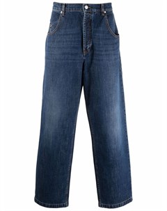 Широкие джинсы с завышенной талией Kenzo