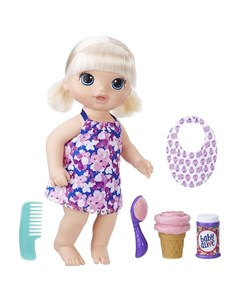Кукла Малышка с мороженым 30 см Baby alive