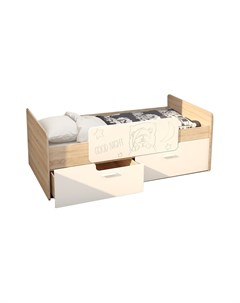 Кровать Умка 0 8 1 6 м с бортиком и ящиками Интерьер-центр