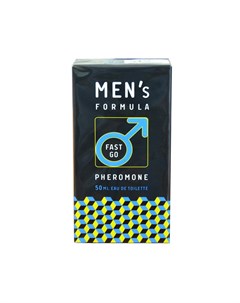 Мужская туалетная вода с феромонами Men s Formula Fast go 50мл Delta parfum