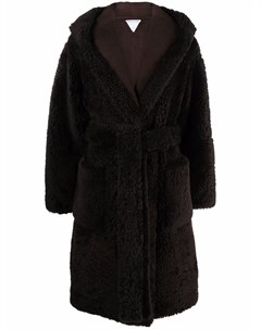 Фактурное пальто с завязками Bottega veneta