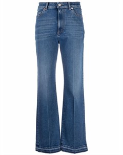 Расклешенные джинсы с завышенной талией Valentino