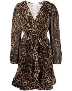 Платье мини Liv с леопардовым принтом Milly