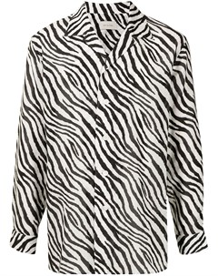 Рубашка с зебровым принтом Bed j.w. ford