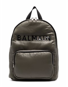 Рюкзак с тисненым логотипом Balmain kids