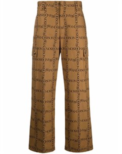 Прямые брюки с логотипом Jw anderson