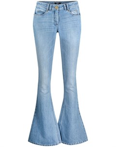 Расклешенные джинсы с тиснением Balmain