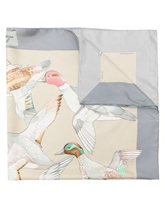 Шелковый платок Sauvagine en Vol pre owned Hermès