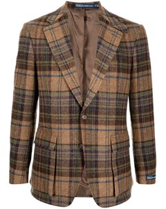 Однобортный пиджак из шерсти Polo ralph lauren