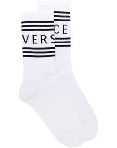 Комплект носков с жаккардовым логотипом Versace