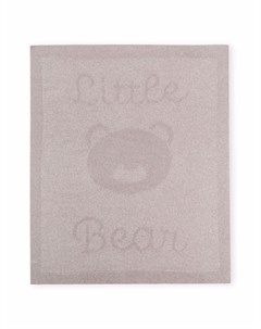 Шерстяное одеяло с узором Little bear