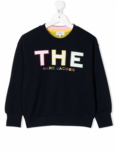 Толстовка с вышитым логотипом The marc jacobs kids