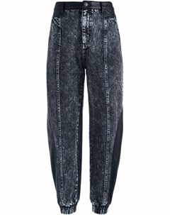 Укороченные джинсы Jenny из искусственной кожи Alice+olivia