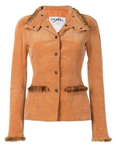 Вельветовая куртка Chanel pre-owned