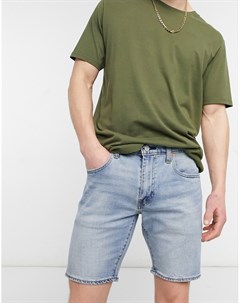 Универсальные джинсовые слегка выбеленные шорты узкого кроя 412 Levi's®