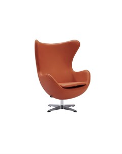 Кресло egg chair оранжевый оранжевый 85x110x76 см Bradexhome