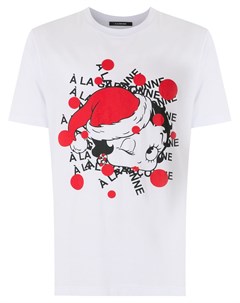 Базовая футболка Betty Boop Xmas Balls À la garçonne