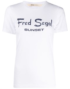Футболка с логотипом Sunset Fred segal