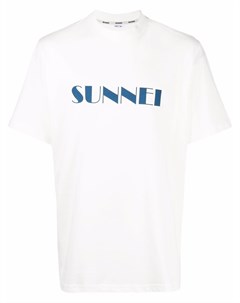 Футболка с логотипом Sunnei
