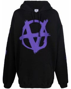 Худи Anarchy с кулиской Vetements