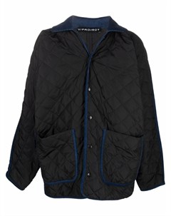 Стеганая куртка с контрастной окантовкой Y / project