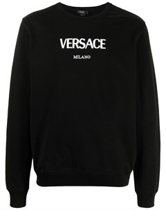 Толстовка с вышитым логотипом Versace