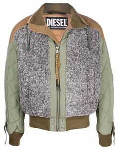 Бомбер в стиле колор блок Diesel