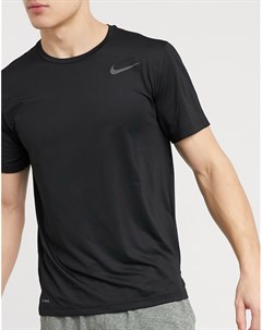 Черная футболка hyper dry Nike training