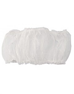 Бюстье на резинке до 48 размера цвет белый 10 шт Igrobeauty